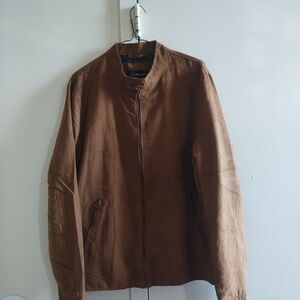 Zara Men's Brown Lightweight Jacket